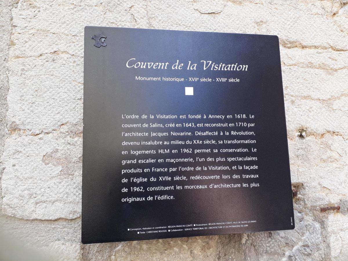 O'Couvent - Appartement 91 M2 - 4 Chambres - A521 Salins-les-Bains Exterior photo